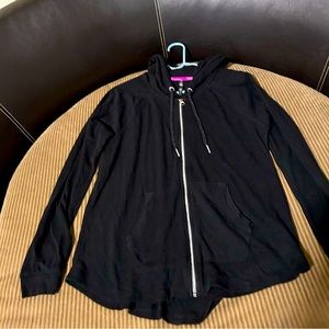 Calvin Klein zip sweater hoodie Sz L